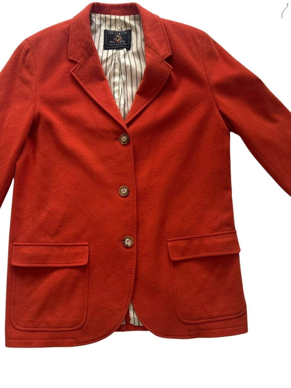 vintage 1990s wool blend blazer  "Finest Quality Collection" by The Limited Sz L - Picture 7 of 8